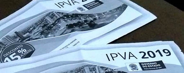 Prazo para quitar IPVA com 15% de desconto vence amanhÃ£
