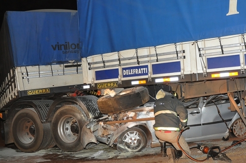 Grave acidente na MS/060, prÃ³ximo a Seara, bloqueia rodovia por 2 horas