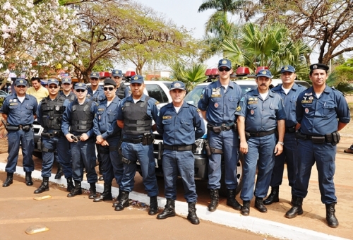 Policiais Militares reforÃ§am seguranÃ§a em desfile cÃ­vico de 7 de Setembro