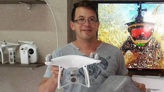 Instrutor de drones morre em acidente durante aula de parapente