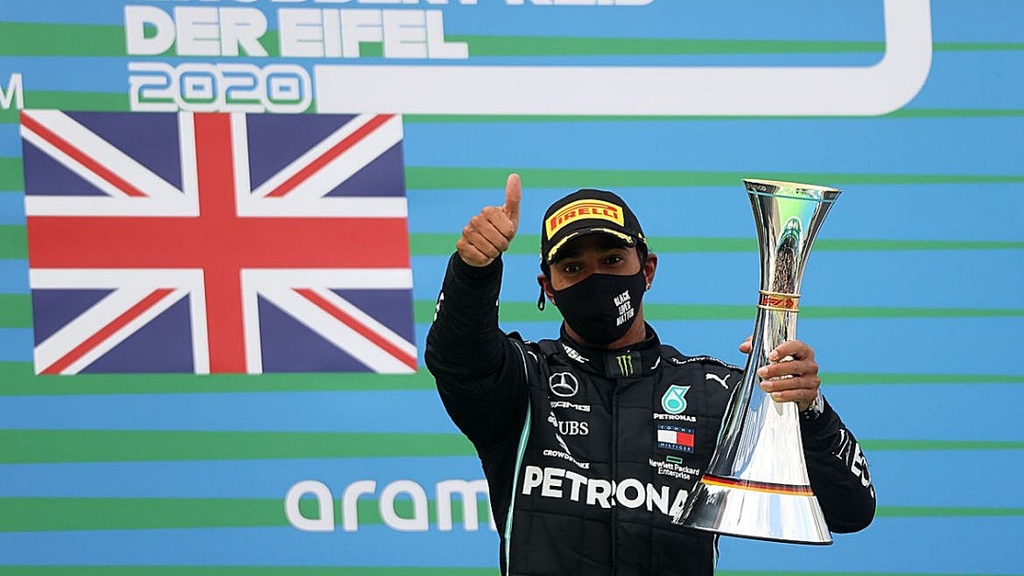 F-1: Hamilton chega a 91 vit&oacute;rias e iguala recorde de Schumacher