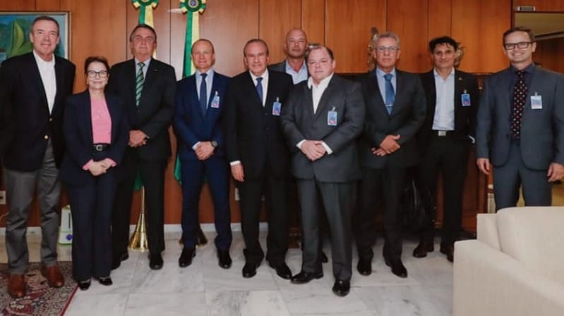 Presidente Executivo da Coamo participa de reuni&atilde;o do setor produtivo com presidente Bolsonaro