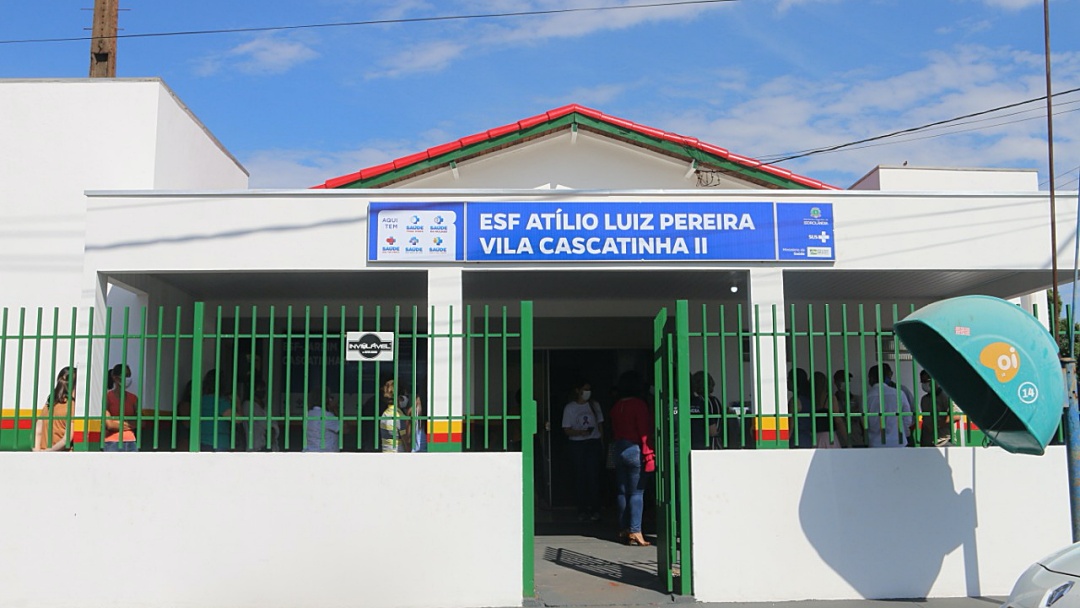Prefeitura entrega obra de reforma e amplia&ccedil;&atilde;o do ESF At&iacute;lio Luiz -  Cascatinha II