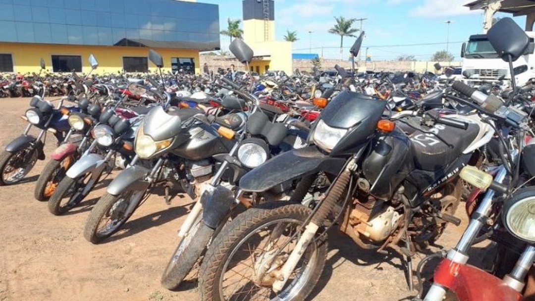 Detran abre leil&otilde;es com mais de 700 motocicletas em dezembro