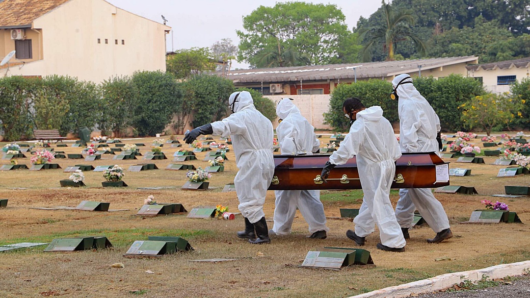 Mortes por covid em MS se aproximam dos n&uacute;meros de agosto, pior m&ecirc;s da pandemia