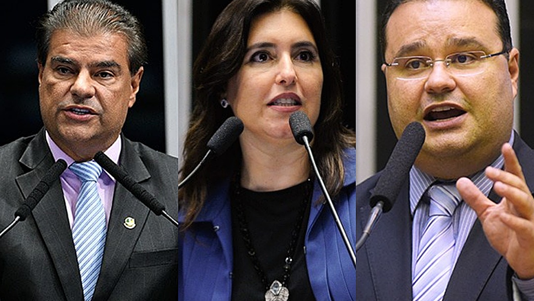 Levantamento coloca Nelsinho, Simone e Fábio Trad na "elite" do Congresso