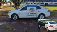 Carro roubado de motorista de aplicativo &eacute; recuperado a caminho do Paraguai