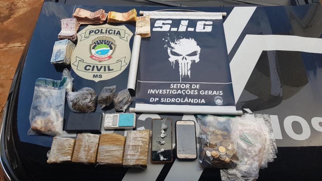 Polícia desarticula 'boca de fumo' que funcionava em mercearia no Sidrolar