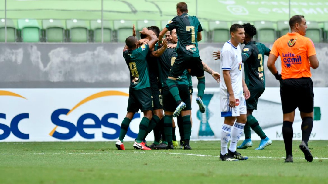 Am&eacute;rica-MG supera Cruzeiro e assume vice-lideran&ccedil;a do Mineiro