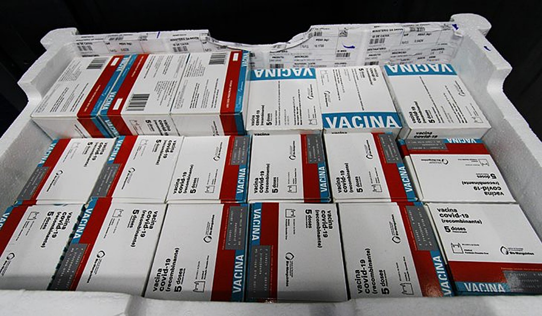 MS recebe 30.420 doses de vacina nesta segunda-feira