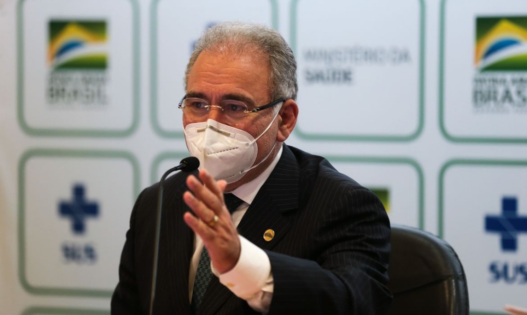 Ministro diz que 160 milh&otilde;es ser&atilde;o vacinados at&eacute; dezembro no Brasil