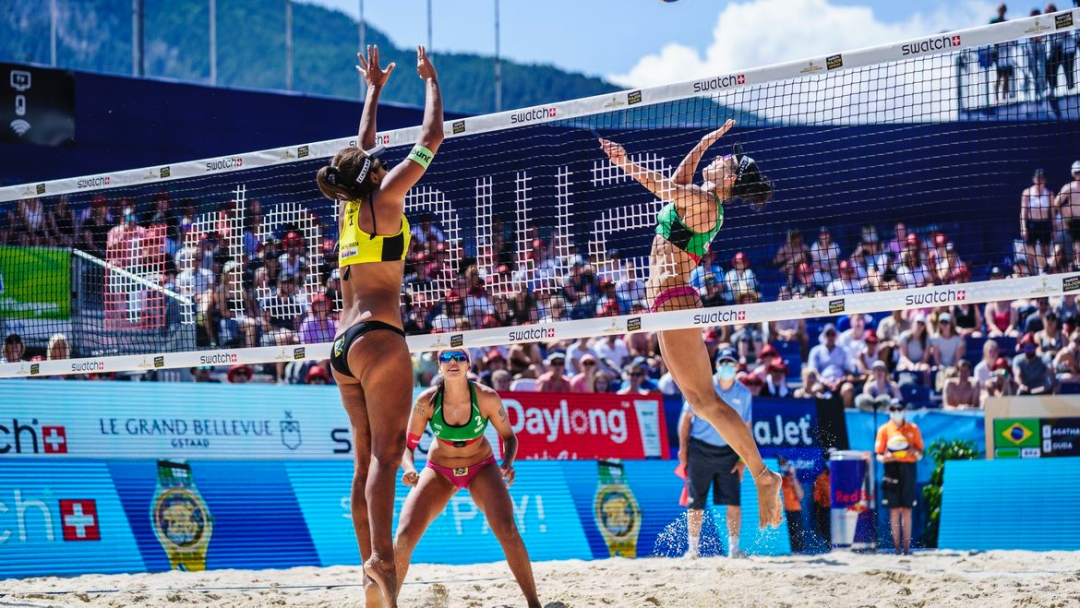 Brasileiras vencem &uacute;ltima etapa do v&ocirc;lei de praia antes de T&oacute;quio