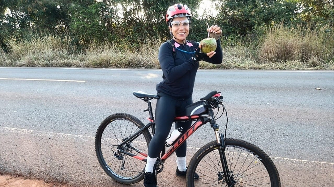 Depois que come&ccedil;ou a pedalar, professora venceu ins&ocirc;nia e a ansiedade