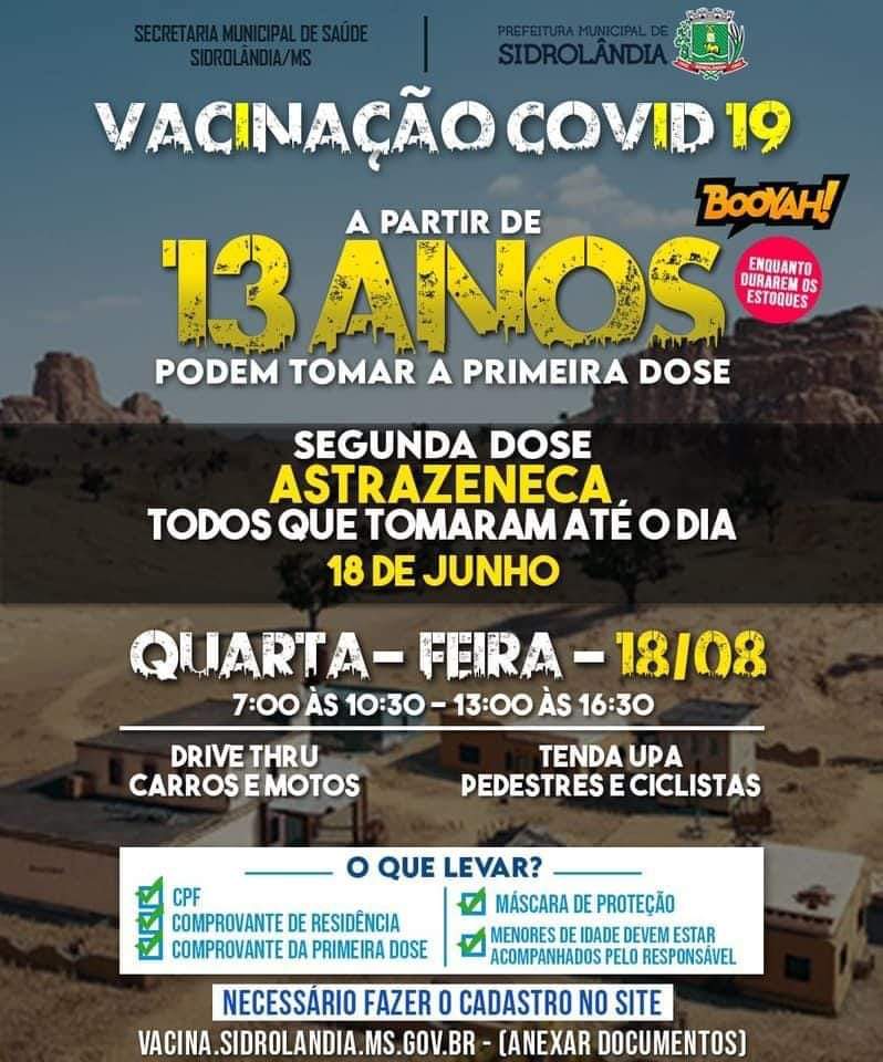 Sa&uacute;de vai vacinar adolescentes de 13 anos a partir desta quarta-feira 