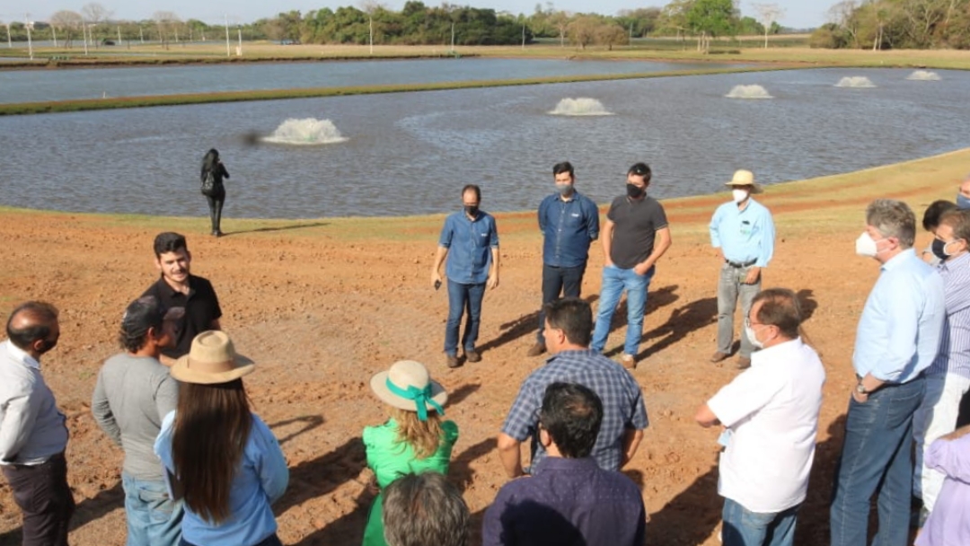 C&acirc;mara Setorial faz visita t&eacute;cnica em projeto de piscicultura da Fazenda Recanto