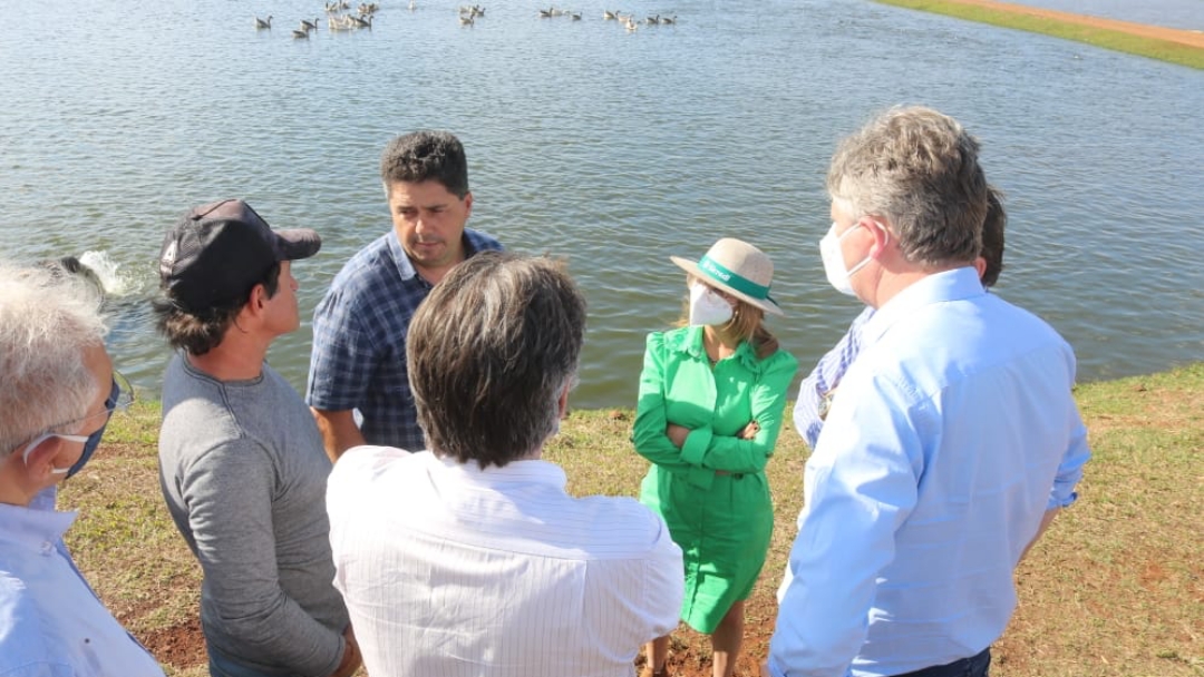 C&acirc;mara Setorial faz visita t&eacute;cnica em projeto de piscicultura da Fazenda Recanto