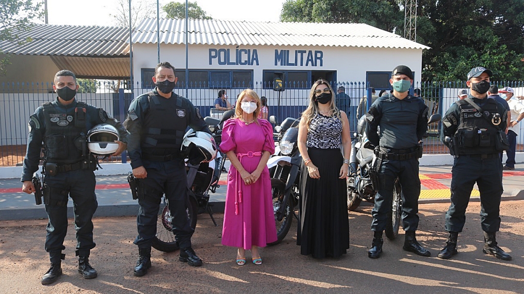 Prefeitura entrega &agrave; PM pr&eacute;dio do posto policial do Quebra Coco reformado