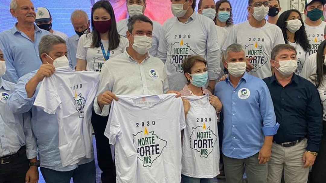 Riedel e Tereza Cristina participam de Movimento Norte Forte MS