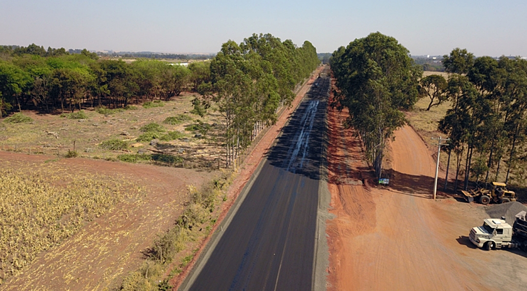 MS-455: estrada da Gameleira ganha primeiros quil&ocirc;metros de asfalto