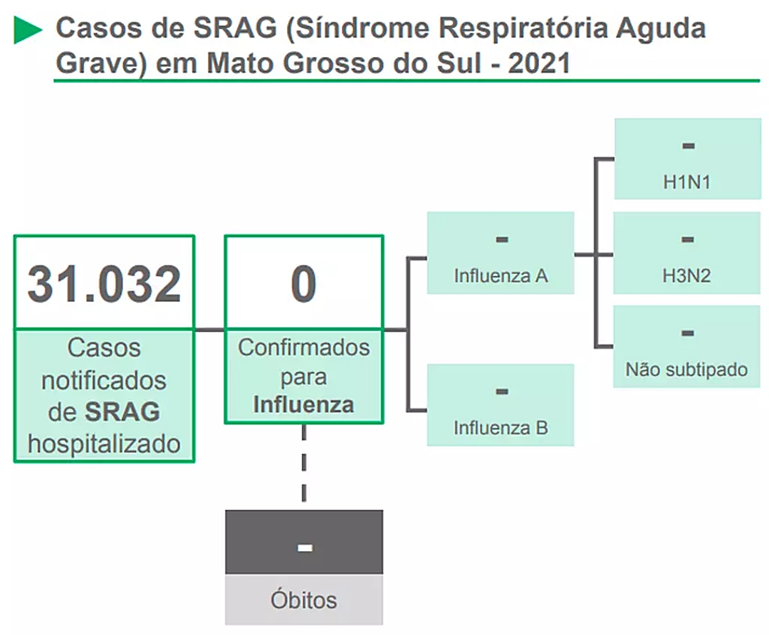 Pela 1&ordf; vez em nove anos, MS n&atilde;o registra morte por gripe