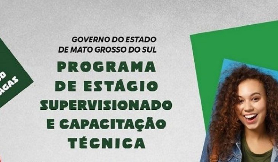 Programa de Estagi&aacute;rios Supervisionado e Capacita&ccedil;&atilde;o T&eacute;cnica do Governo MS segue at&eacute; fevereiro