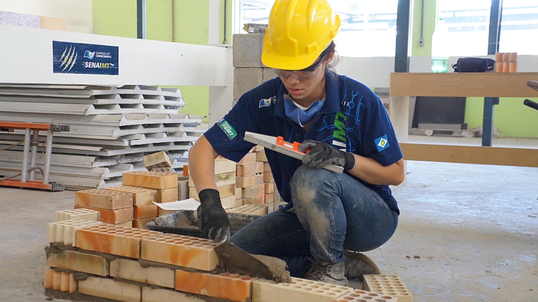 Senai oferece vagas em curso gratuito na &aacute;rea da constru&ccedil;&atilde;o civil em Sidrol&acirc;ndia