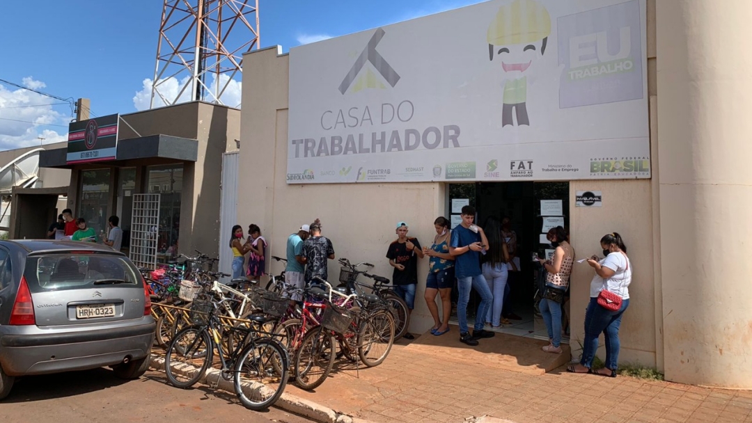 Casa do Trabalhador em Sidrol&acirc;ndia atualiza vagas