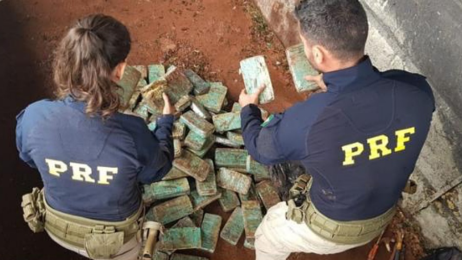 PRF apreende carga de mais de R$22,3 milh&otilde;es em coca&iacute;na 