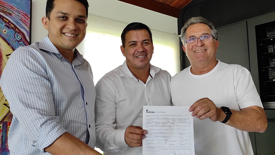 Cledinaldo se filia ao Podemos e vai coordenar campanha de Rose em Sidrol&acirc;ndia