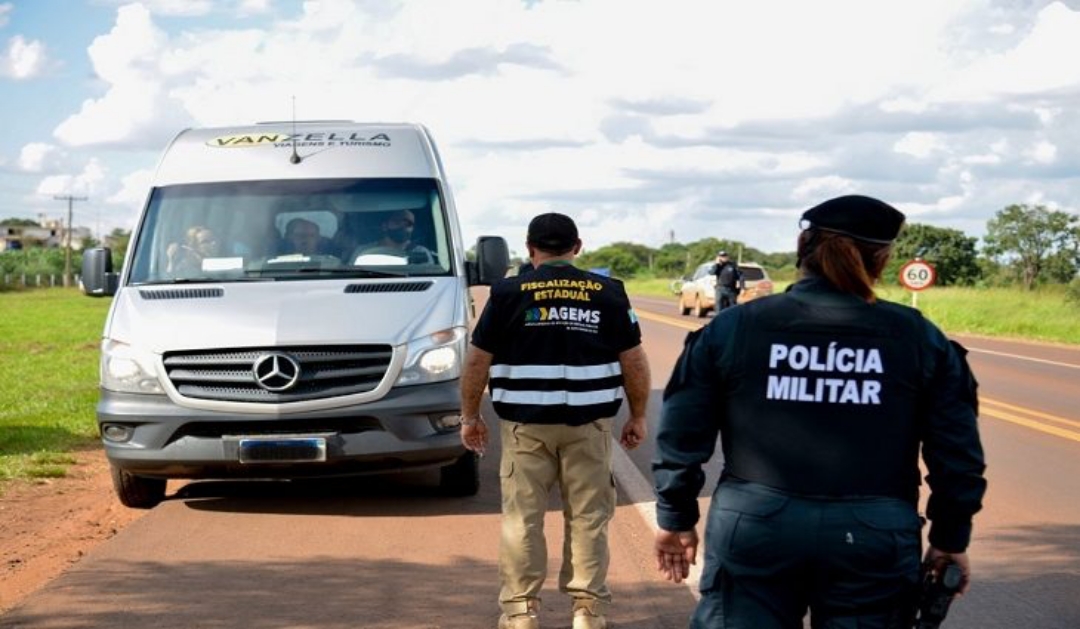 AGEMS intensifica fiscaliza&ccedil;&atilde;o para combater o transporte clandestino interestadual