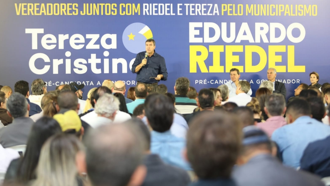 Governo conta com for&ccedil;a da estrutura politica para levar Riedel ao 2&ordm; turno 