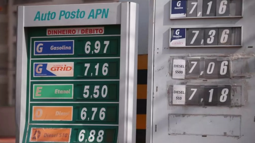 Postos de Campo Grande vendem diesel acima dos R$ 7