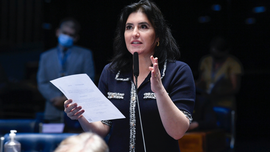 Simone Tebet sinaliza apoio a Lula caso não chegue ao segundo turno