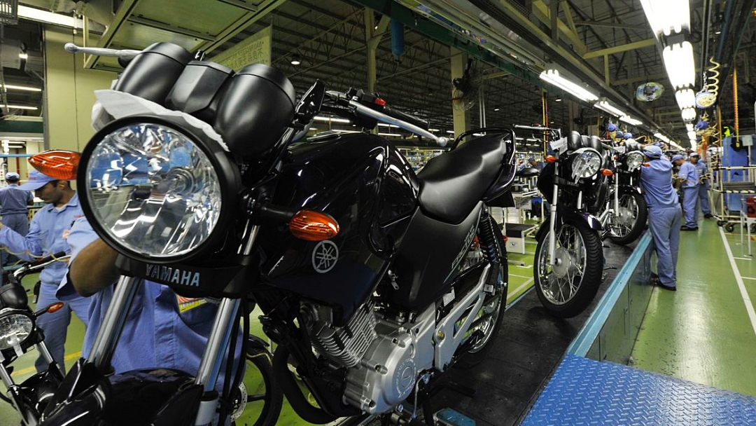 Produ&ccedil;&atilde;o de motocicletas aumenta 18% no 1&ordm; semestre