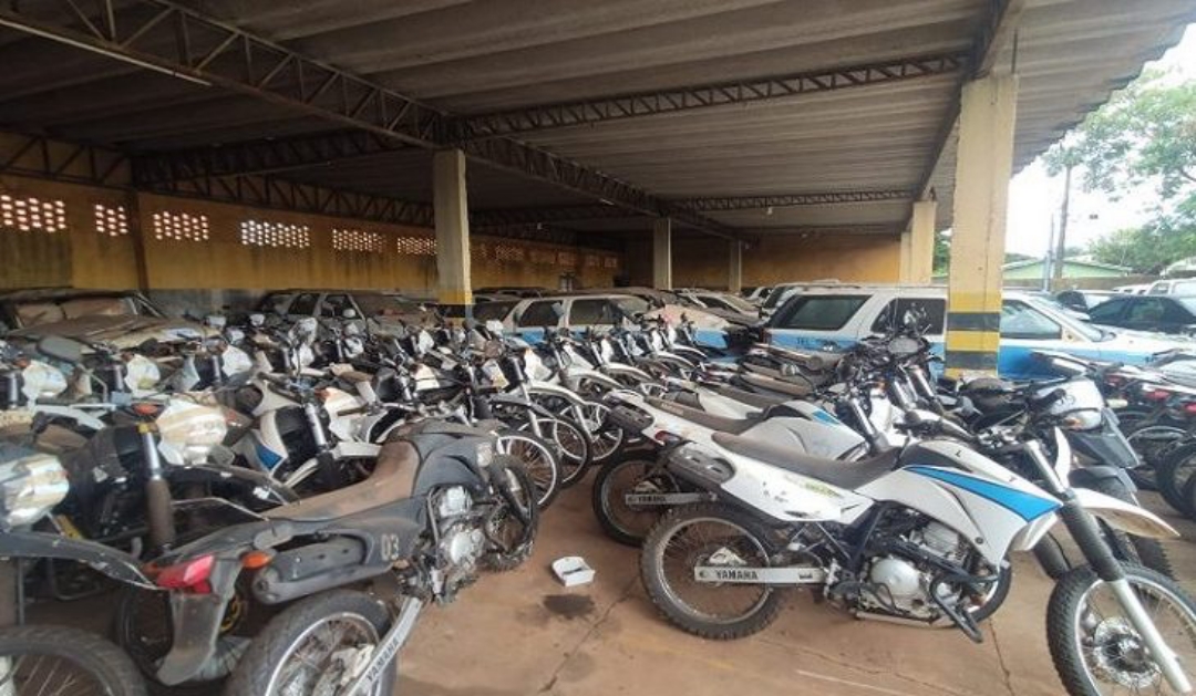 Secretaria de Administra&ccedil;&atilde;o promove leil&atilde;o com 111 lotes de motocicletas