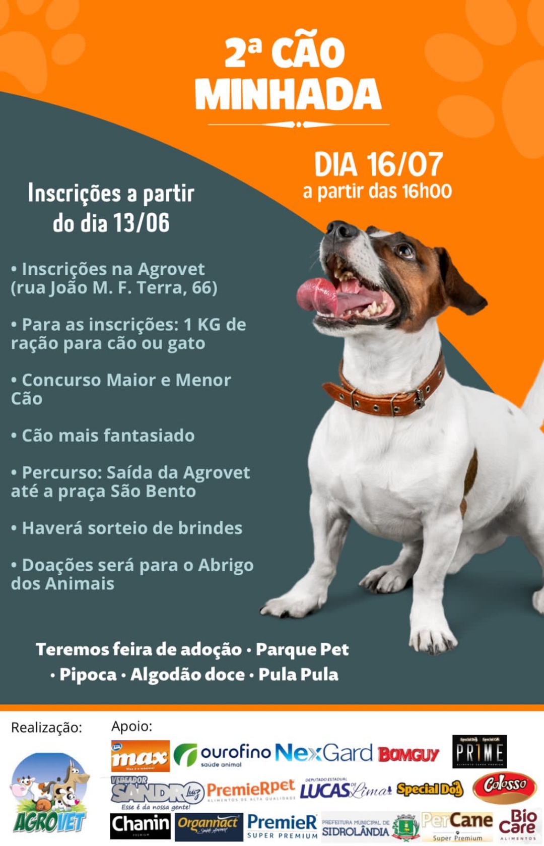 Sidrol&acirc;ndia, ter&aacute; 2&ordf; edi&ccedil;&atilde;o da &#039;C&atilde;ominhada&#039; neste s&aacute;bado; inscri&ccedil;&otilde;es est&atilde;o abertas