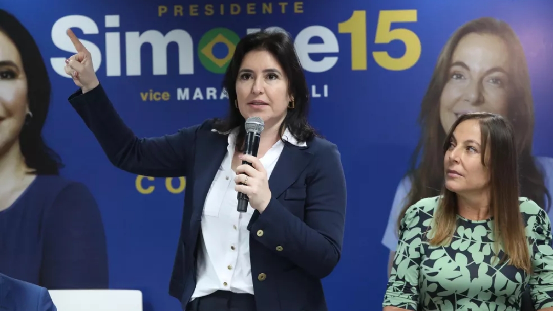 Simone Tebet confirma chapa feminina com Mara Gabrilli de vice