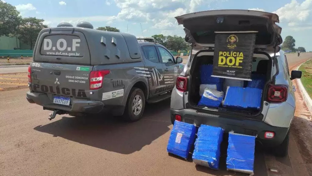 Preso com 667 kg de maconha e condenado a 5 anos, traficante vai recorrer em liberdade 