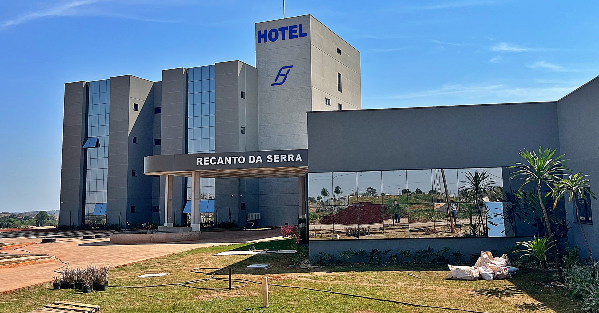 Com obra conclu&iacute;da, inaugura&ccedil;&atilde;o do 1&ordm; hotel de alto padr&atilde;o &eacute; prevista para final de setembro