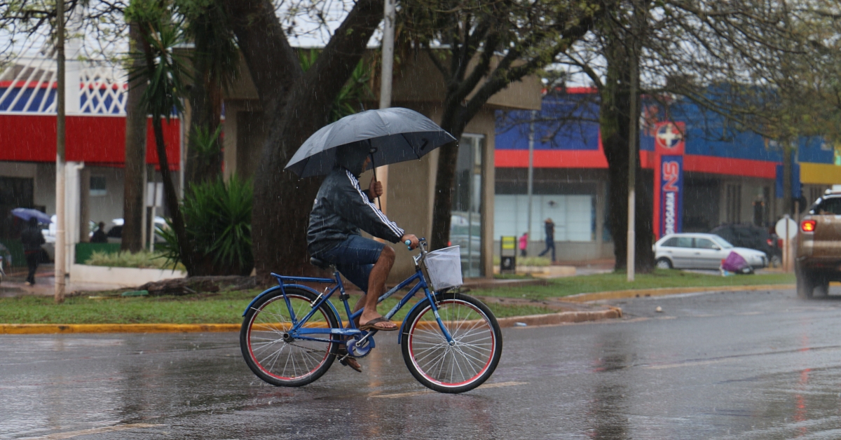 Chuva chega a Sidrol&acirc;ndia com alerta para tempestade; veja previs&atilde;o para os pr&oacute;ximos dias