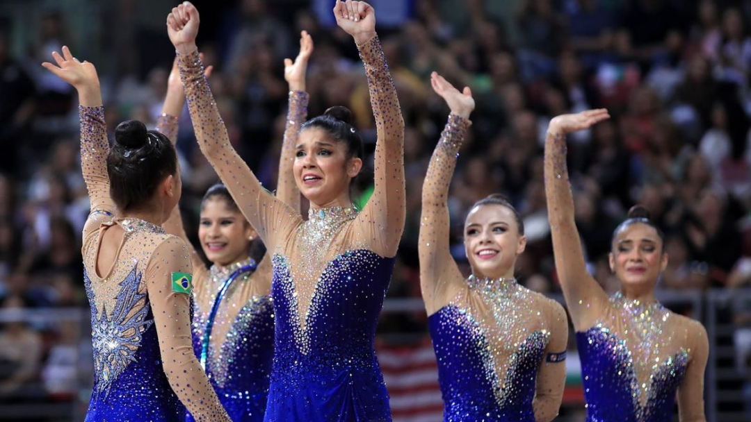 Brasil conquista quarto lugar in&eacute;dito no Mundial de Gin&aacute;stica R&iacute;tmica