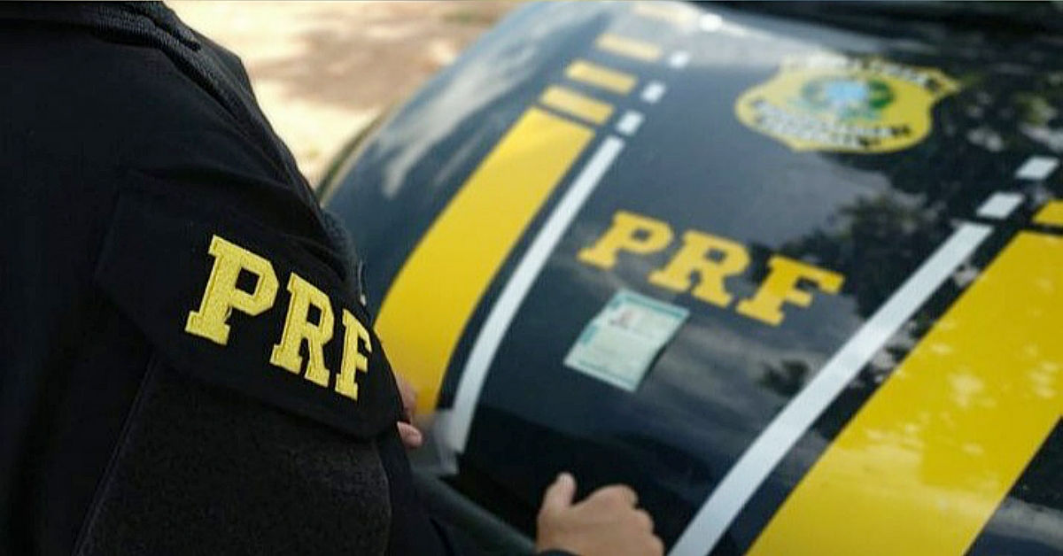 PRF apreende ve&iacute;culo furtado e prende motorista &ldquo;turbinado&rdquo; por rebite