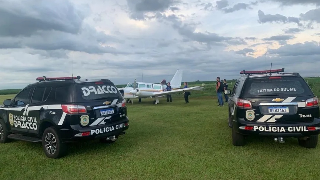 Piloto &eacute; preso e avi&atilde;o que seria usado para transportar droga &eacute; apreendido