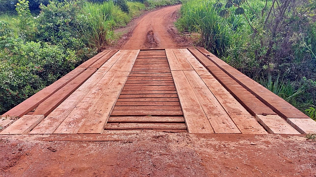 Mais uma ponte &eacute; reformada e liberada desta vez na regi&atilde;o do Vacaria