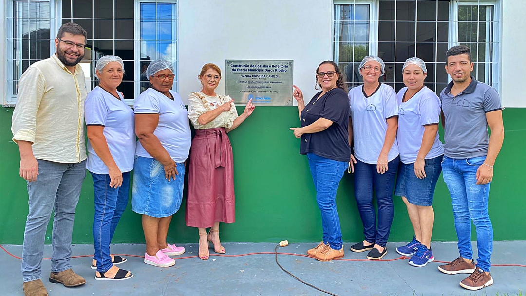 Prefeitura entrega refeit&oacute;rio e nova cozinha da Escola Darcy Ribeiro