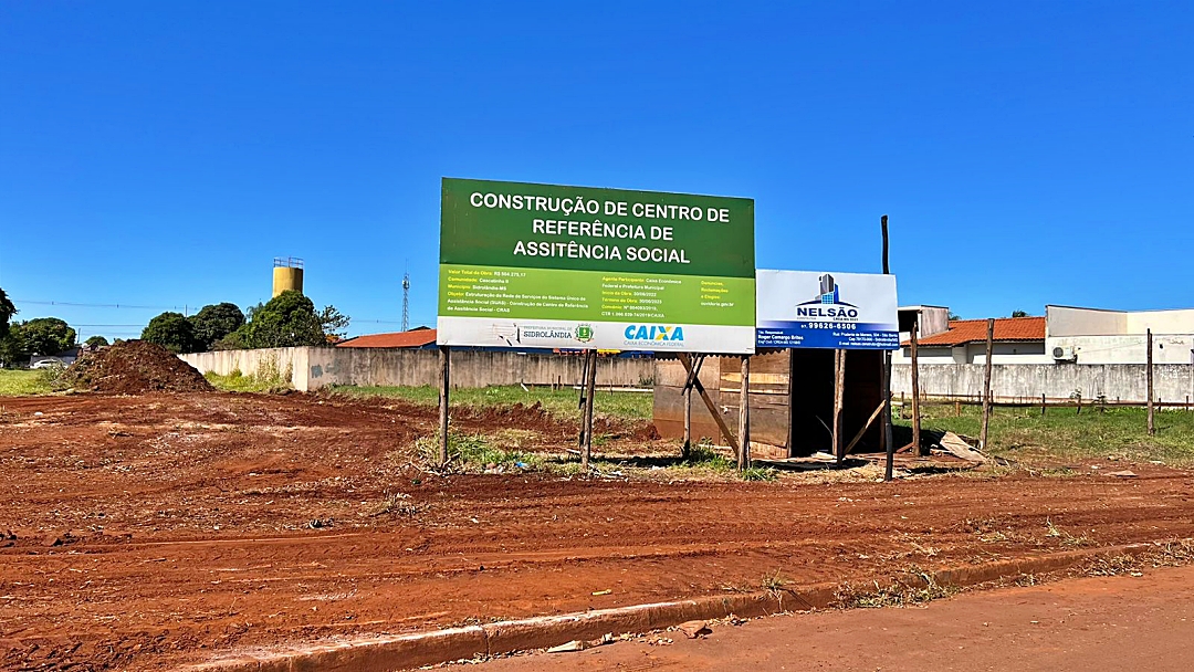 Empreiteira retoma constru&ccedil;&atilde;o do CRAS Cascatinha obra que se arrasta h&aacute; dois anos 