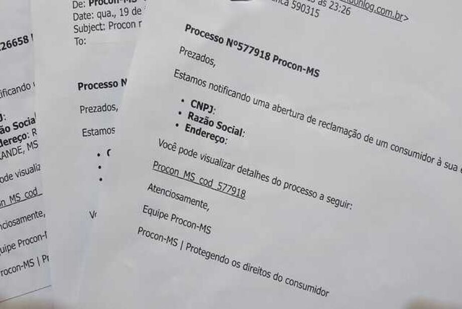 Golpistas usam nome do Procon para roubar dados de empres&aacute;rios em MS