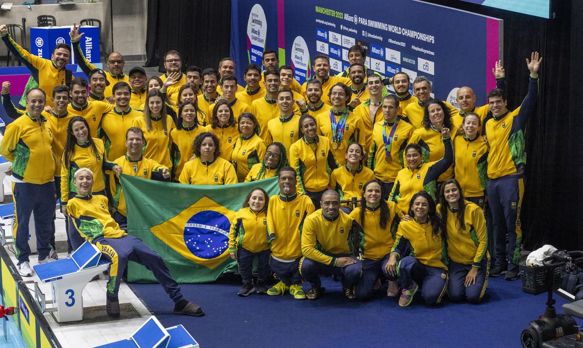 Brasil fecha Mundial de Nata&ccedil;&atilde;o Paral&iacute;mpica com 46 p&oacute;dios