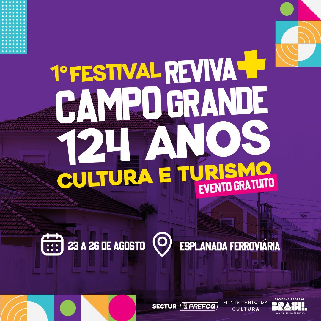 Come&ccedil;a hoje 1&ordm; Festival Reviva Mais Campo Grande