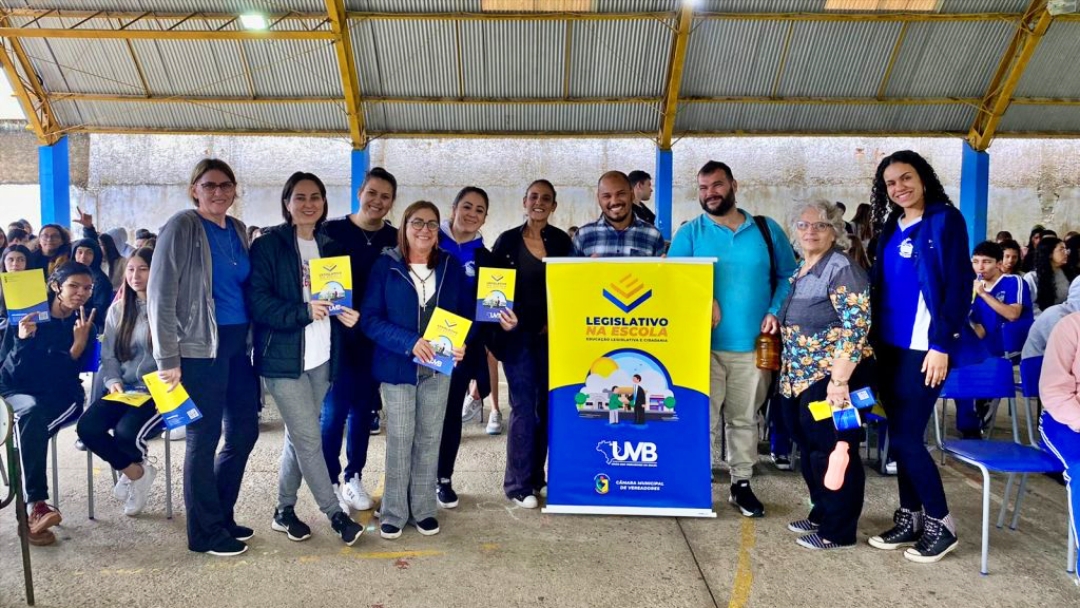 Vereadores v&atilde;o visitar Escola Catarina de Abreu para promover educa&ccedil;&atilde;o legislativa e cidadania